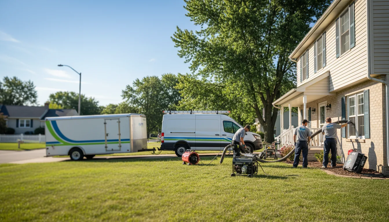 Flooded Basement Restoration And Cleanup With Repair in Culver, IN near me